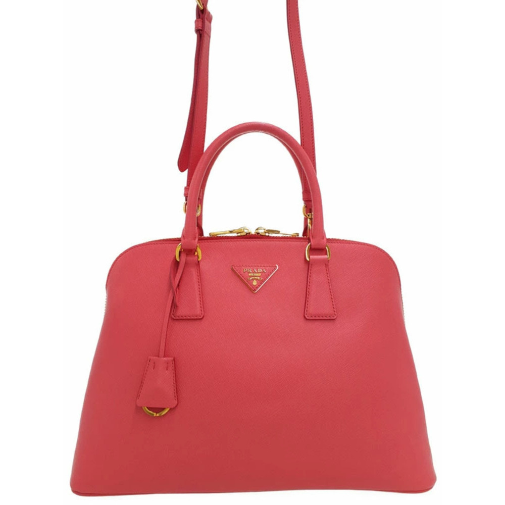 Prada Promenade Satchel Saffiano leather Pink